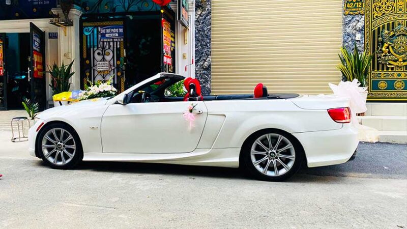 Xe Cưới BMW 320i Mui Trần
