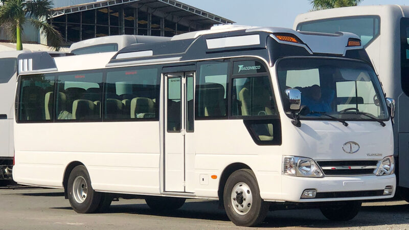 Xe 29 chỗ Hyundai Tracomeco thân dài